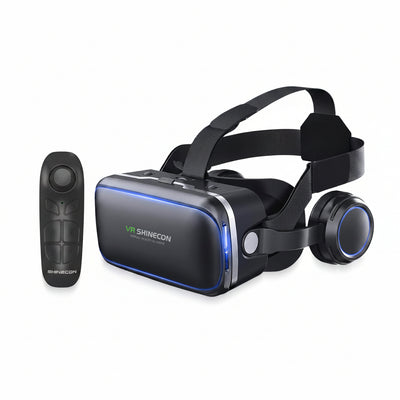 VR Headset for Iphone & Android Phone,3D VR Glasses for Tv,Movies & Video Games,Vr Headset with Remote Controller,Virtual Reality Headset for Iphone/Android Phone Compatible 4.7-6 Inch