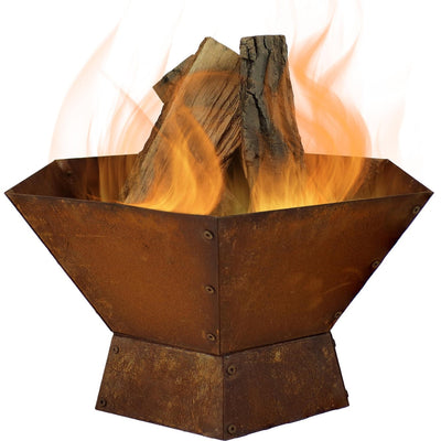 23 Inch Rustic Steel Affinity Fire Pit