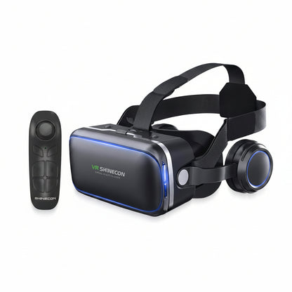 VR Headset for Iphone & Android Phone,3D VR Glasses for Tv,Movies & Video Games,Vr Headset with Remote Controller,Virtual Reality Headset for Iphone/Android Phone Compatible 4.7-6 Inch