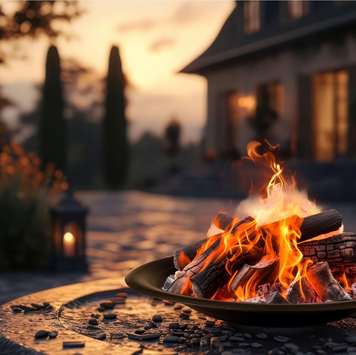 Fire Bowl Replacement or DIY Fire Ring, 30-Inch