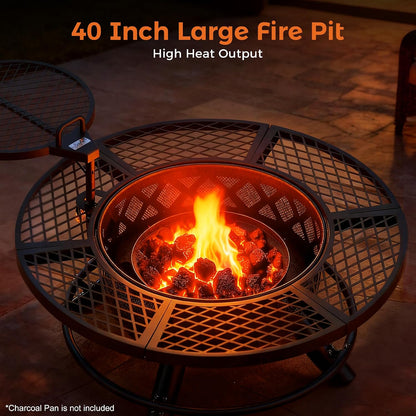 Fire Pit with Poker