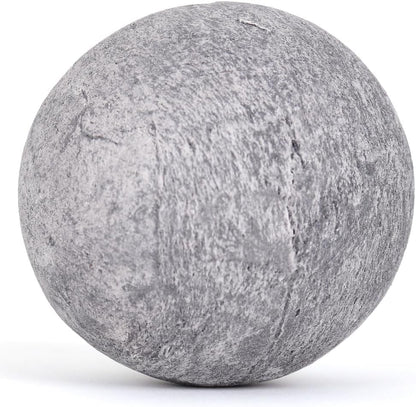 3" Ceramic Fire Balls for Fire Pit – Decorative Fire Pit Balls for Gas Fire Pits & Fire Tables – Heat Resistant Ceramic Fire Balls – Modern Decoration (30 Pack, Grey)