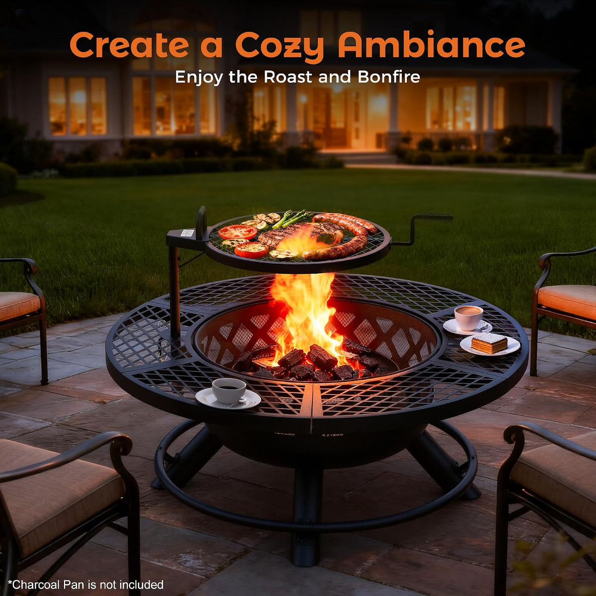 Fire Pit with Poker