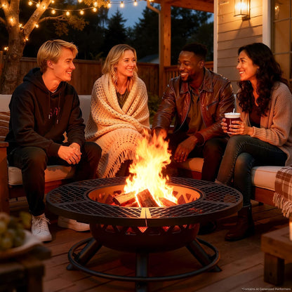Fire Pit with Poker