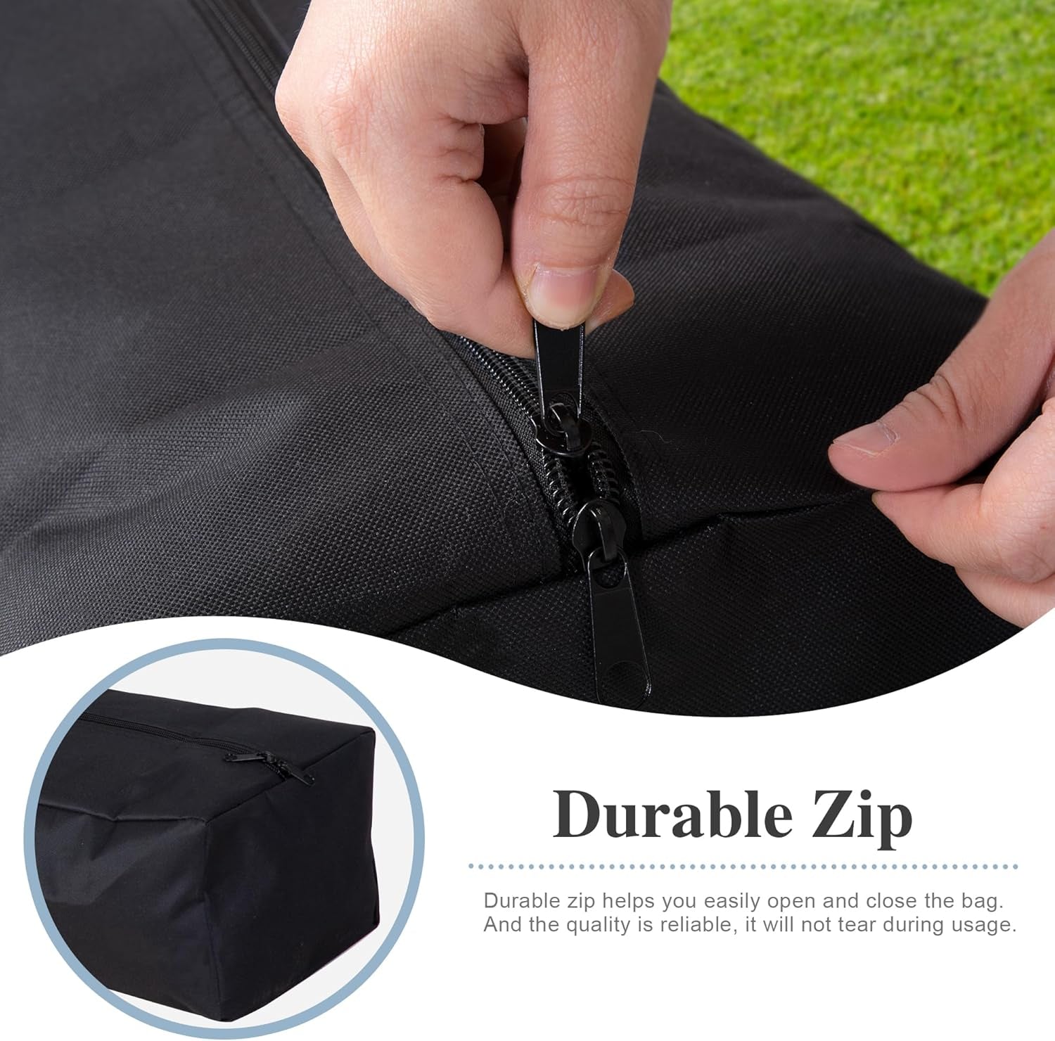 Double Outdoor Hammock with Stand and Heavy Duty Hammock Storage Bag, Extra Large Quilted Fabric Hammock Set