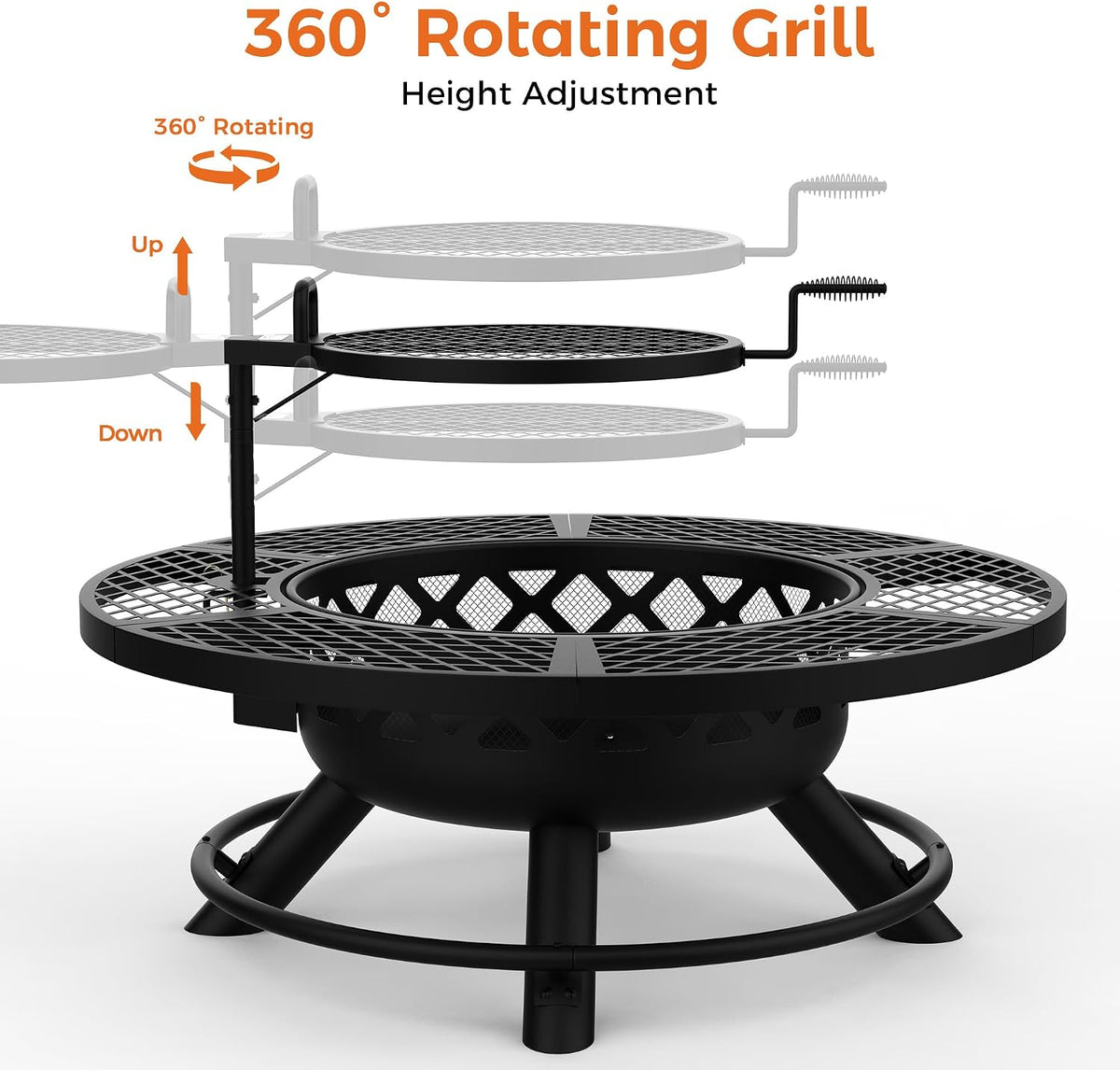 Fire Pit with Poker
