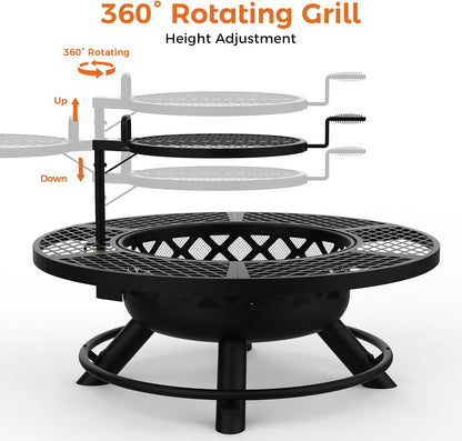 Fire Pit with Poker